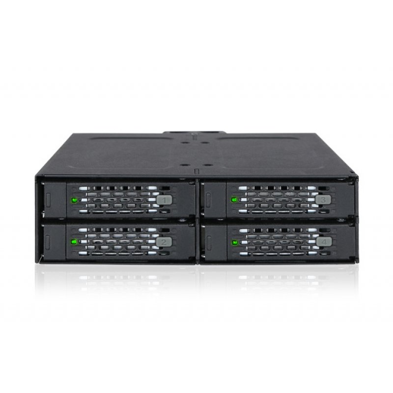 Icy Dock MB607SP-B Obturateur de baie de lecteur 13,3 cm (5.25") Cage disque dur Noir