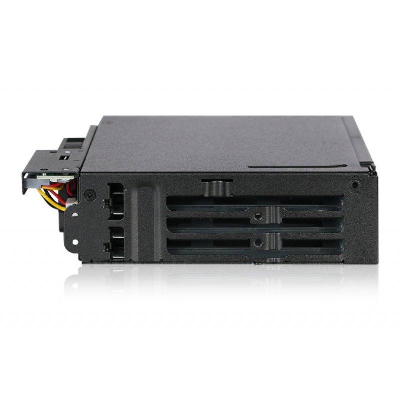 Icy Dock MB606SPO-B drive bay panel Black