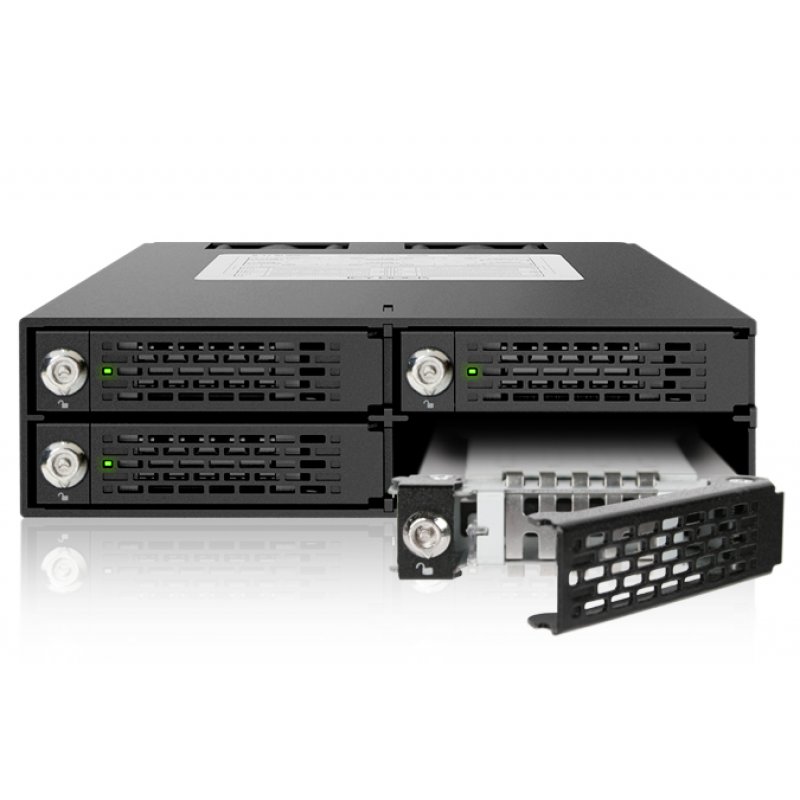 Icy Dock MB994SK-1B drive bay panel Black