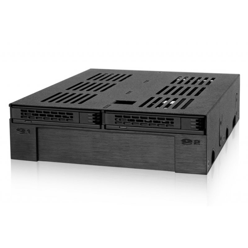 Icy Dock MB322SP-B Obturateur de baie de lecteur Noir