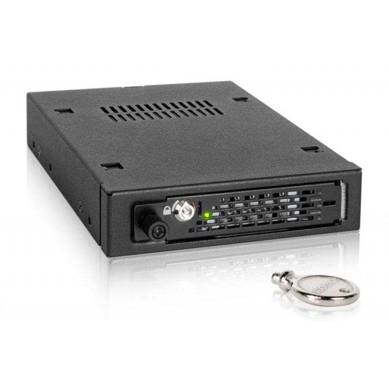 Icy Dock MB491SKL-B Obturateur de baie de lecteur 8,89 cm (3.5") Panneau de support Noir