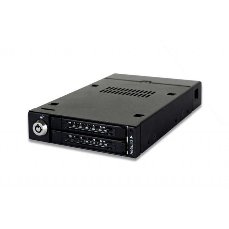 IcyDock MB992SKR-B | 2x2,5" SATA SSD/HDD in 3,5" m.Raid
