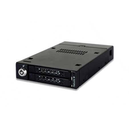 IcyDock MB992SKR-B | 2x2,5" SATA SSD/HDD in 3,5" m.Raid