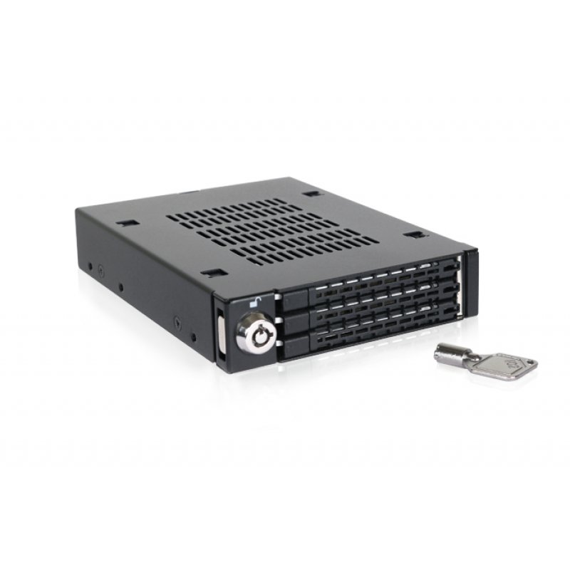 Icy Dock MB993SK-B Obturateur de baie de lecteur 2,5/3,5" Panneau de support Noir