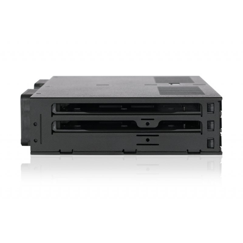 Icy Dock MB326SP-B boîtier de disques Rack (1 U) Noir