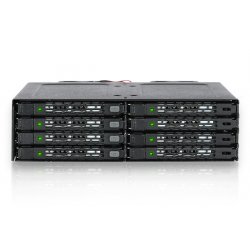 Icy Dock MB998IP-B drive bay panel Black