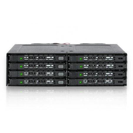 Icy Dock MB998IP-B Obturateur de baie de lecteur Noir