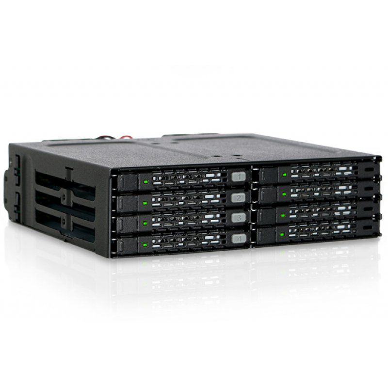 Icy Dock MB998IP-B drive bay panel Black