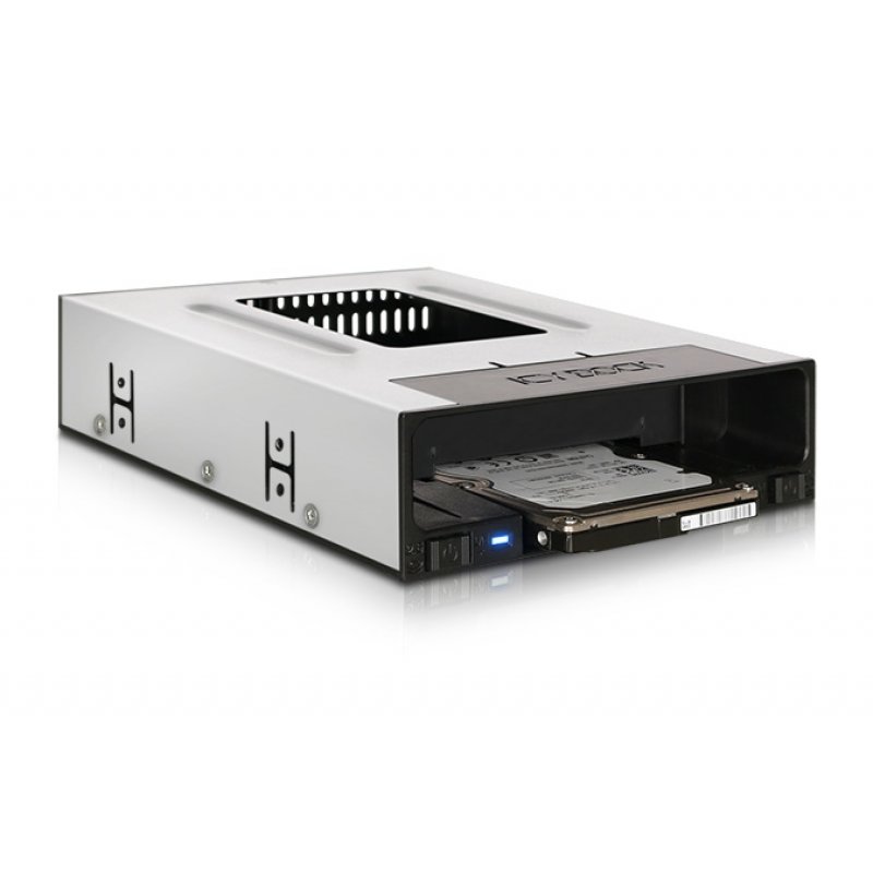 Icy Dock MB795SP-B Obturateur de baie de lecteur 2,5/3,5" Plateau de stockage de disques Noir