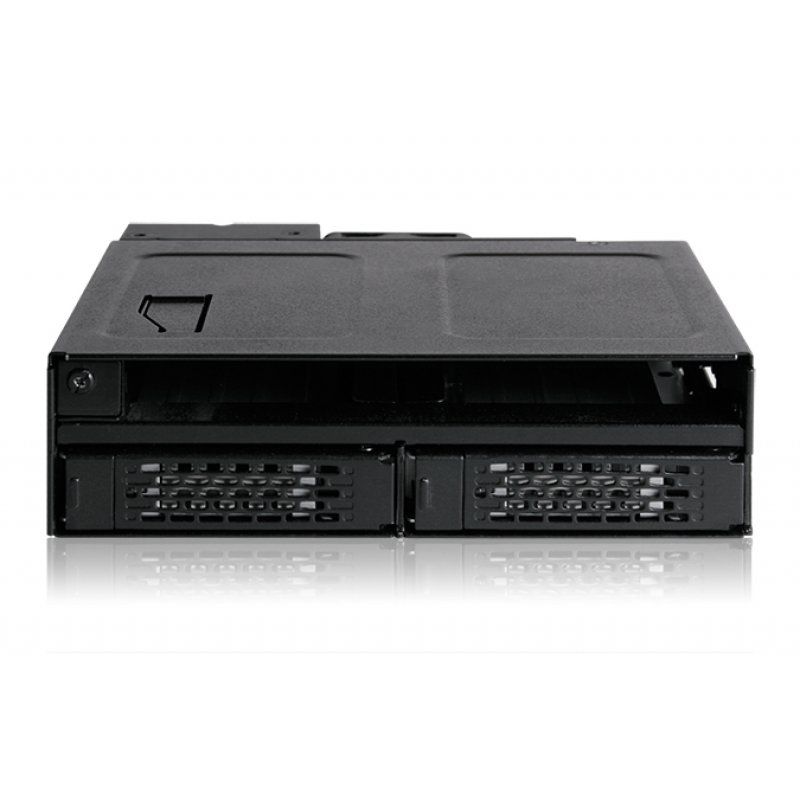 Icy Dock MB602SPO-B drive bay panel Black