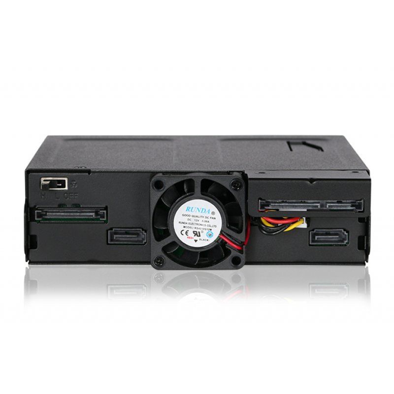 IcyDock MB602SPO-B | 2x 2,5" SATA 1x Ultra Slim ODD