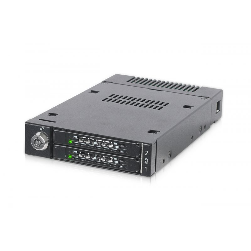 Icy Dock ToughArmor MB834M2K-B SSD enclosure Black M.2