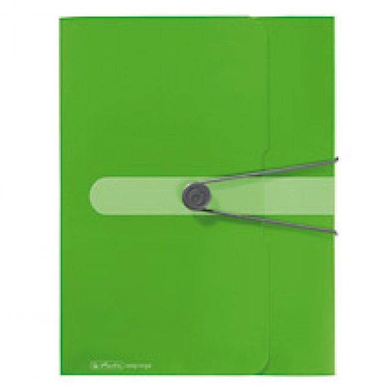 Herlitz 11206133 fichier Polypropylène (PP) Vert A4