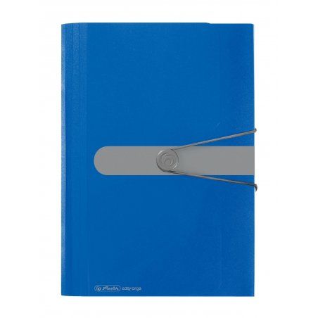 Herlitz 11208402 fichier Polypropylène (PP) Bleu A4