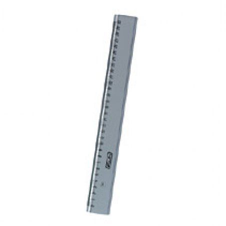 Herlitz 08700106 ruler Line gauge 300 mm Plastic Transparent 1 pc(s)