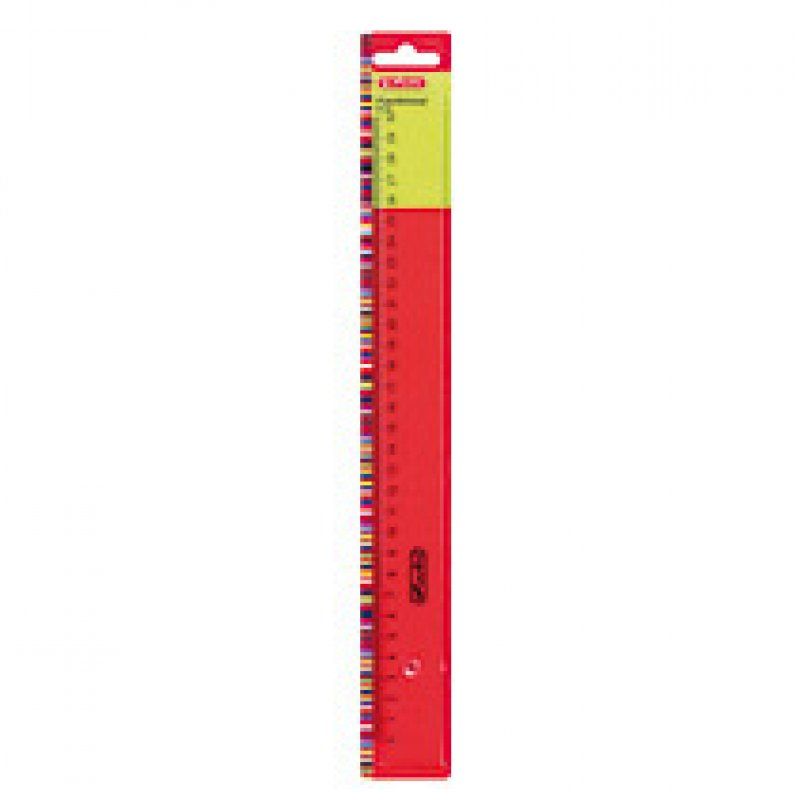 Herlitz 08700106 ruler Line gauge 300 mm Plastic Transparent 1 pc(s)
