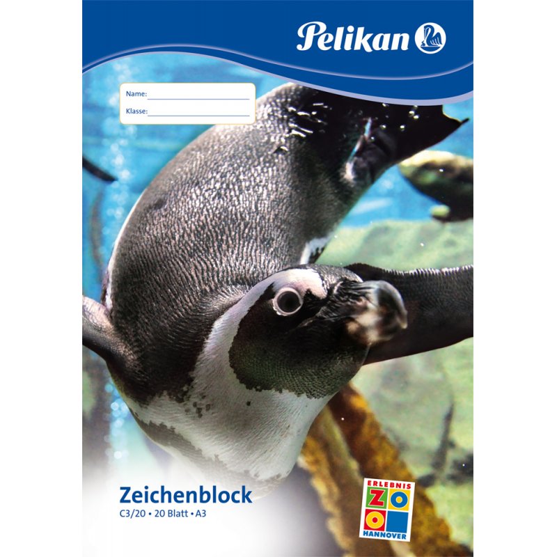 Peli Zeichenblock DIN A3 20 Blatt