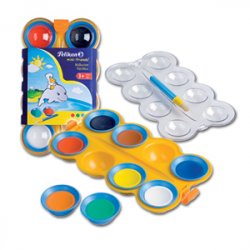 Peli Malkasten mini-friends 8 Farben | und 1 Pinsel