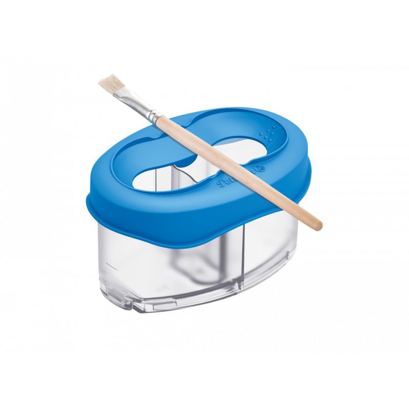 Pelikan 800310 painting water pot Blue, Transparent
