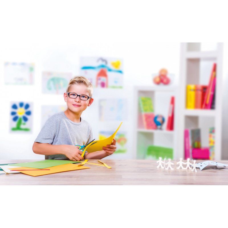 Peli Schulschere Griffix rechts bu | Neon Fresh Blue