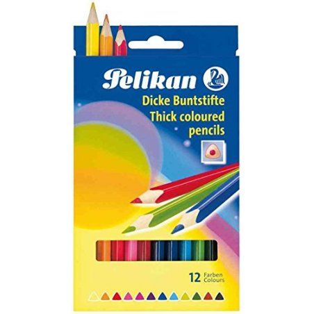 Pelikan 724039 crayon de couleur 12 pièce(s)