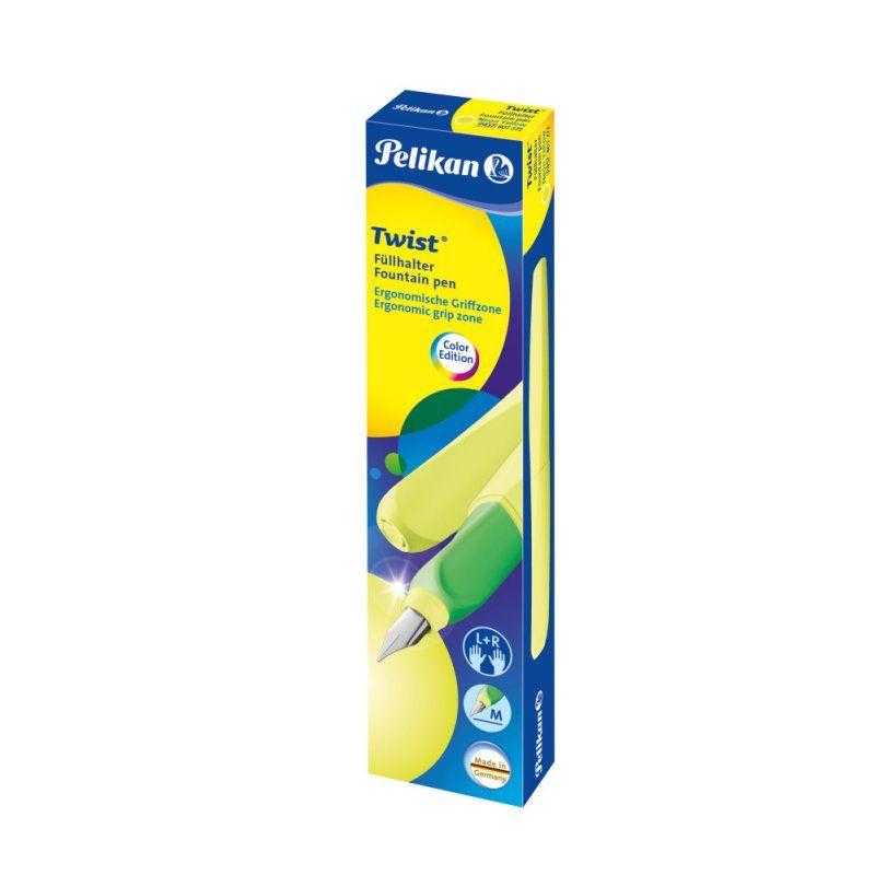 Pelikan 807272 fountain pen Cartridge filling system Yellow 1 pc(s)