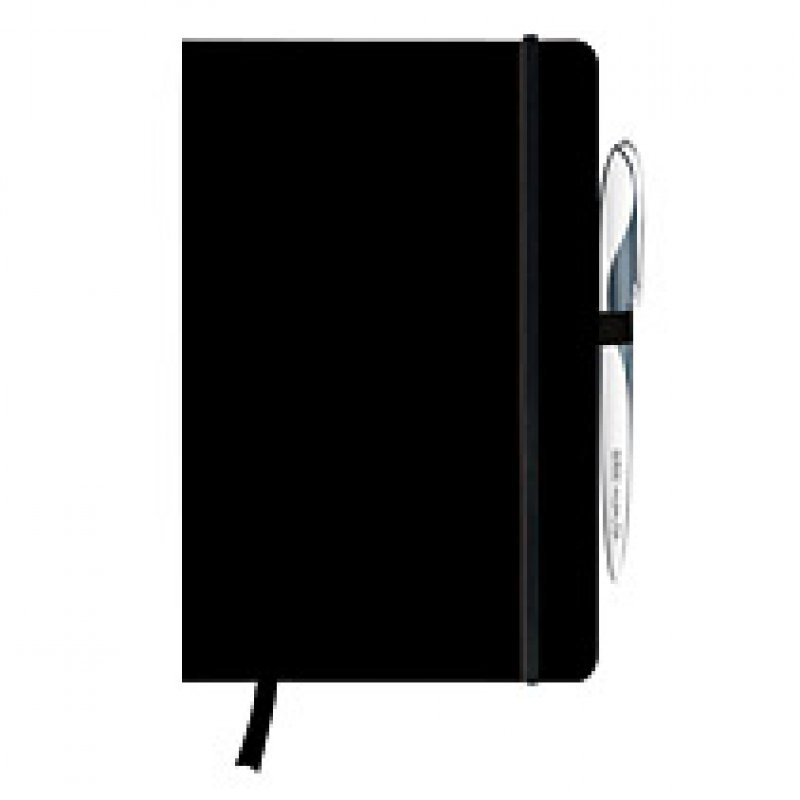 Herlitz 11369790 bloc-notes A5 96 feuilles Noir