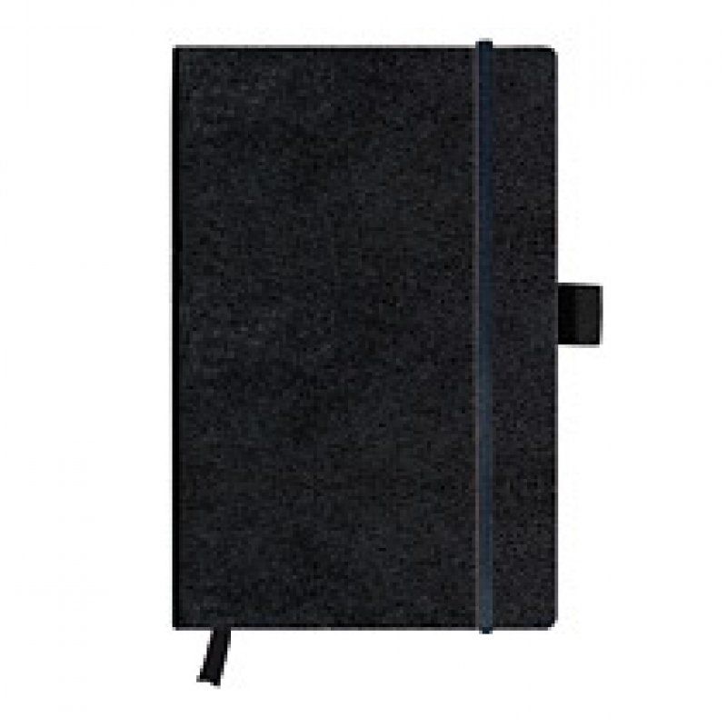 Herlitz 10789428 writing notebook A5 96 sheets Black