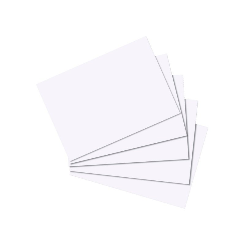 Herlitz 10621449 index card White 100 pc(s)