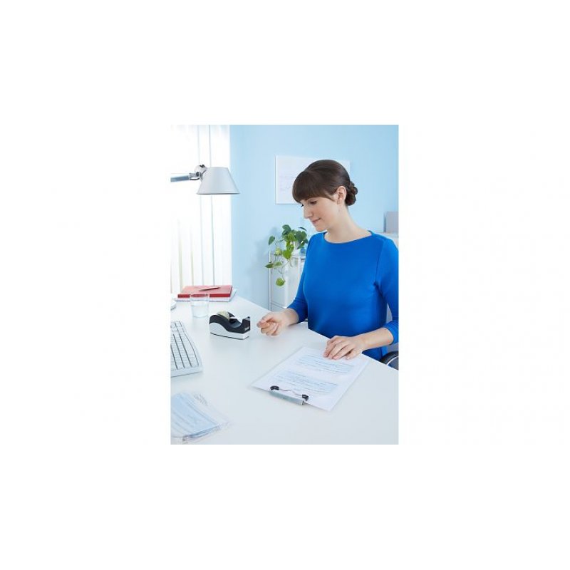 tesa Tischabroller Orca | +1 Rolle krstall-klar