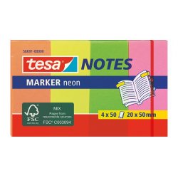 TESA 56691 note paper Rectangle Multicolour 50 sheets Self-adhesive