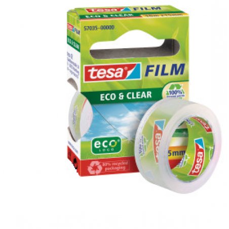 TESA Eco & Clear 33 m Transparent 1 pièce(s)