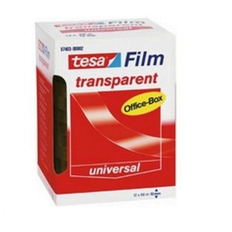 tesa transparent 8R Office Box  66mx19mm | 8 Rollen