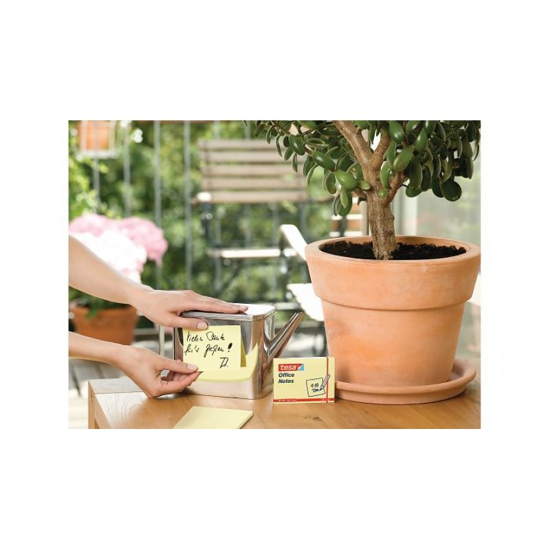 TESA 57653-00001-05 Post-it Rectangle Jaune 100 feuilles Auto-adhésif