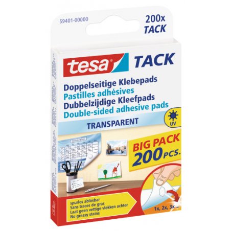 TESA 59401-00000 self-adhesive label White 200 pc(s)