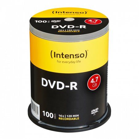 Intenso compatible DVD-R 16x CB 4,7GB 100St