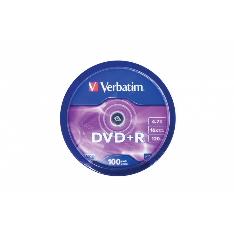 DVD+R 16x CB 4,7GB Verb            100St