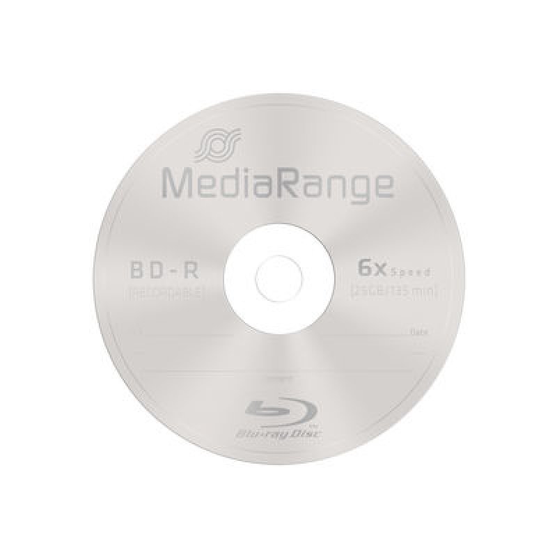 MediaRange MR514 disque vierge Blu-Ray BD-R 25 Go 25 pièce(s)