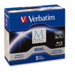 Verbatim BDXL 100GB 4X 100 Go 5 pièce(s)