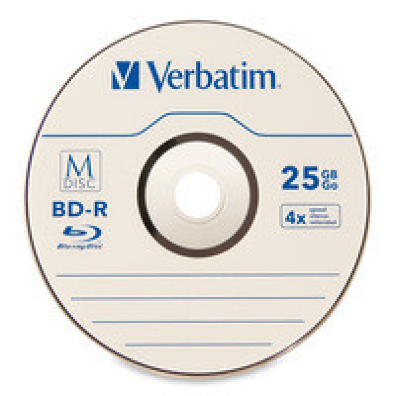 Verbatim 98909 disque vierge Blu-Ray BD-R 25 Go 25 pièce(s)