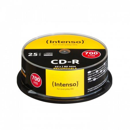 Intenso compatible CD-R  52x CB 700MB  25St