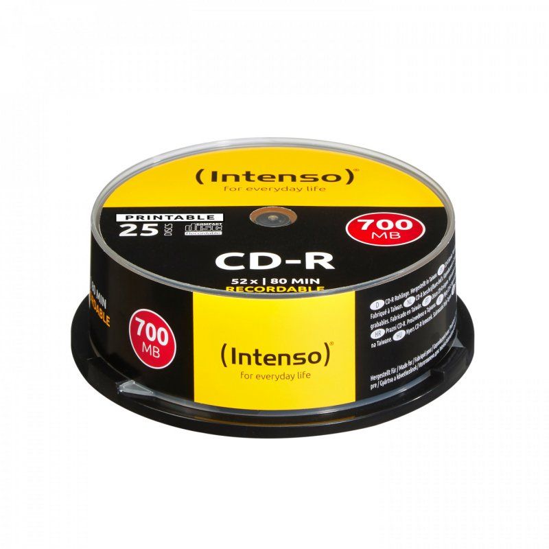 Intenso CD-R 700MB 700 Mo 25 pièce(s)