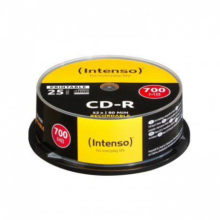 Intenso compatible CD-R  52x CB 700MB  25St Print