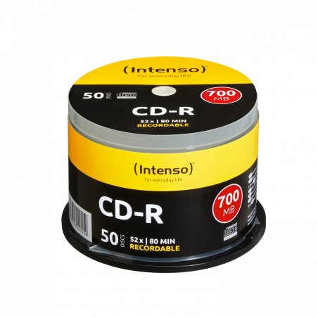 Intenso CD-R 700MB 700 Mo 50 pièce(s)