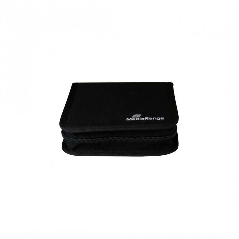 MediaRange BOX50 optical disc case Wallet case 24 discs Black