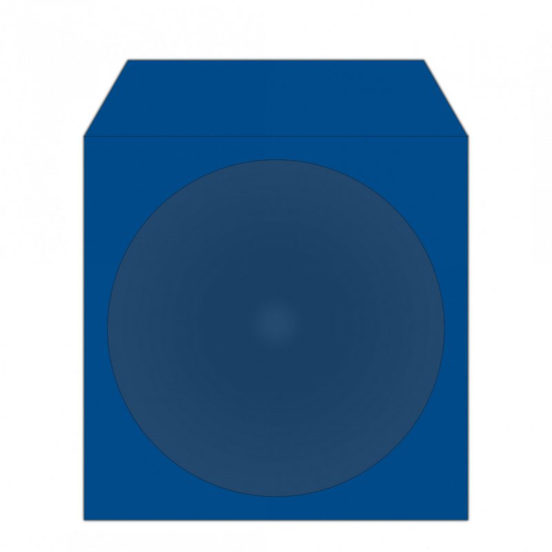 MediaRange BOX67 optical disc case Sleeve case 1 discs Blue, Green, Red, Yellow