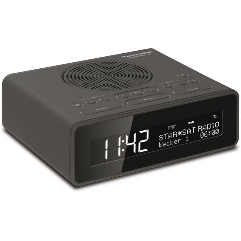 TechniSat DigitRadio 51 Clock Digital Black