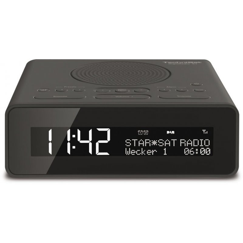 TechniSat DigitRadio 51 Clock Digital Black