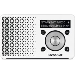 TechniSat DigitRadio 1 Portable Digital Silver, White
