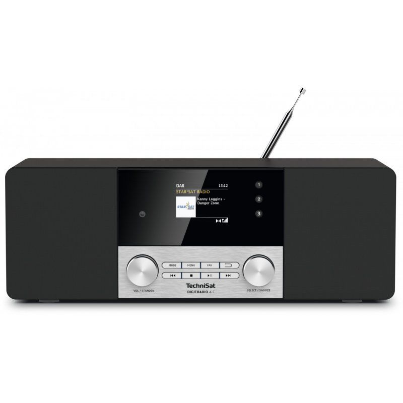 TechniSat DigitRadio 4 C Personal Digital Black, Silver